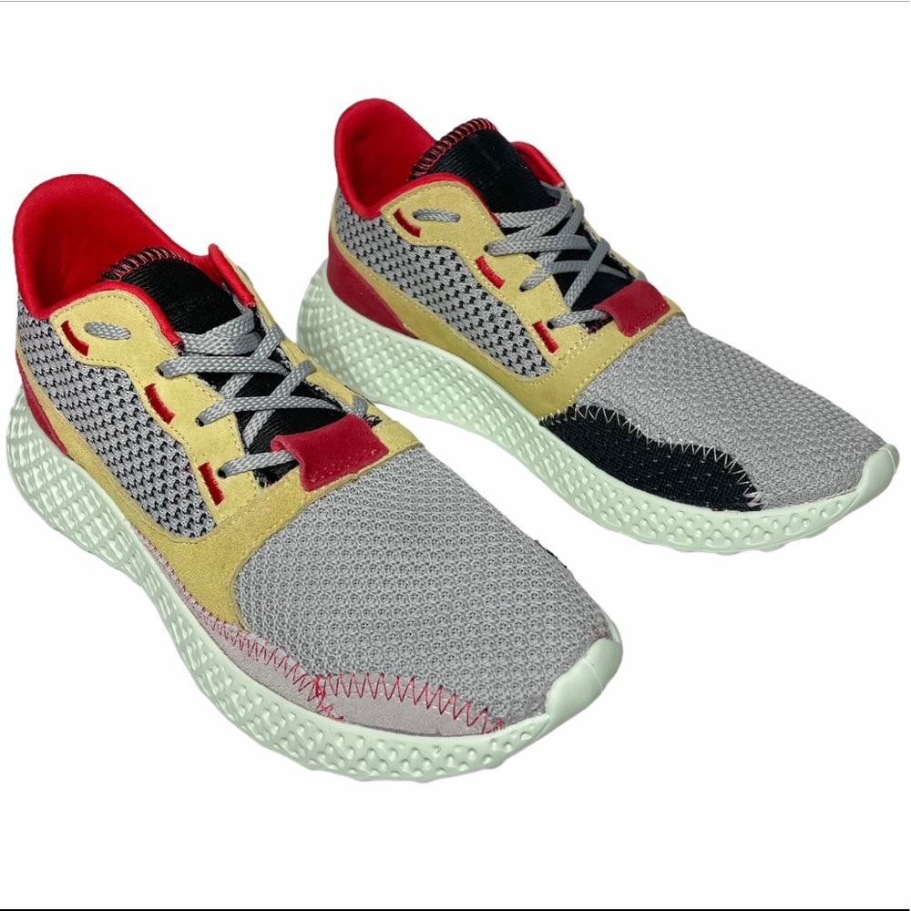Steve Madden Womens Run Aggrsv “Grey Multi”